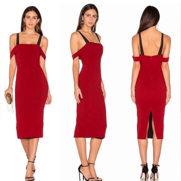 Cinq a Sept Anova off the shoulder dress size 4 - Picture 1 of 14